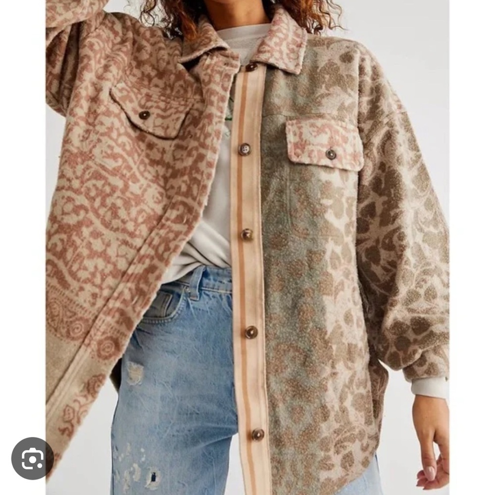 Free People Ruby limited edition Two Tone Jacket
